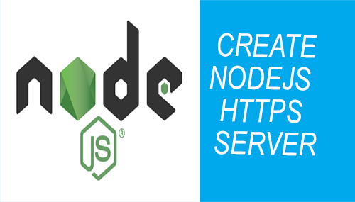 create nodejs https server using openssl