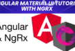 Angular material with ngrx